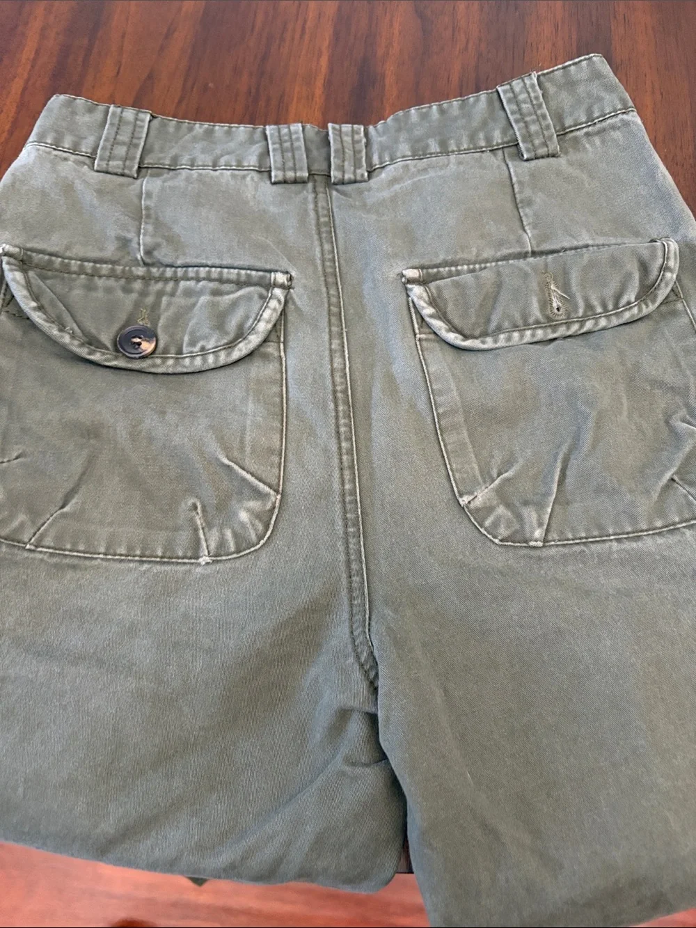 Kids Cargo Pants in Olive Green - Rugged Casual Bottoms